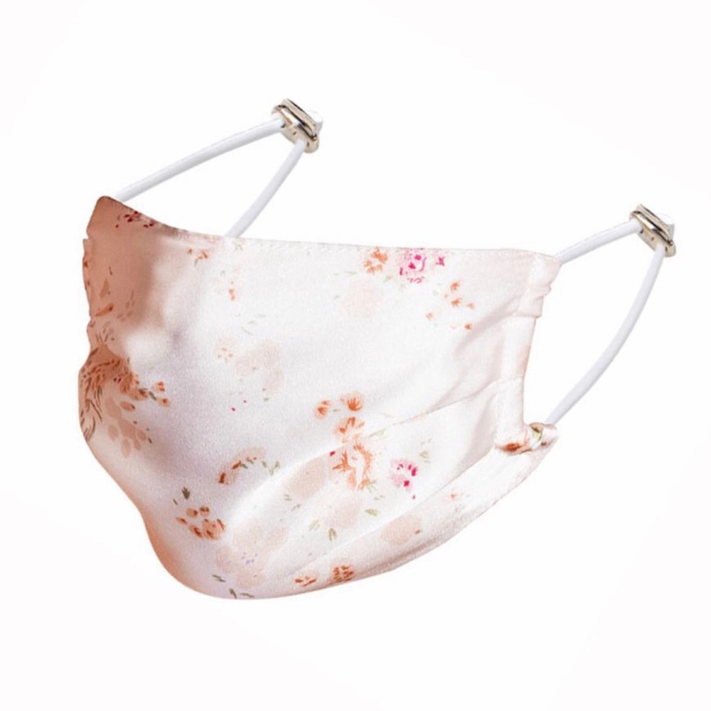 reusable silk face mask